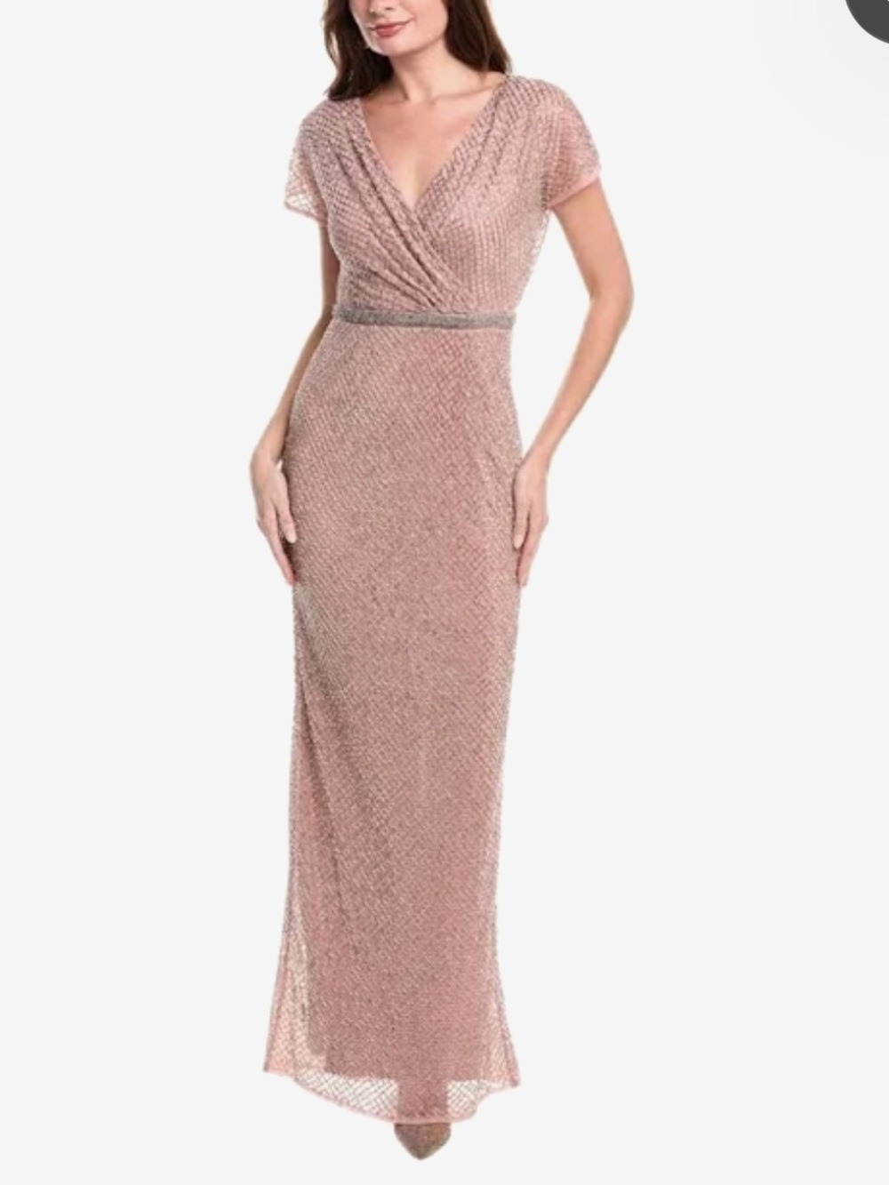 Rose pink maxi dress, Mac Dougal size 10 new with tags for mother of the bride - Picture 4 of 4